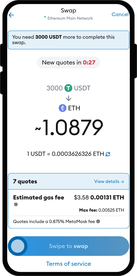 Swap Your USDT for Trump Cat Family