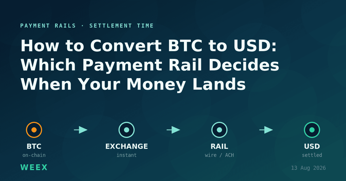 Как конвертировать BTC в USD: какая платежная система определяет время поступления денег