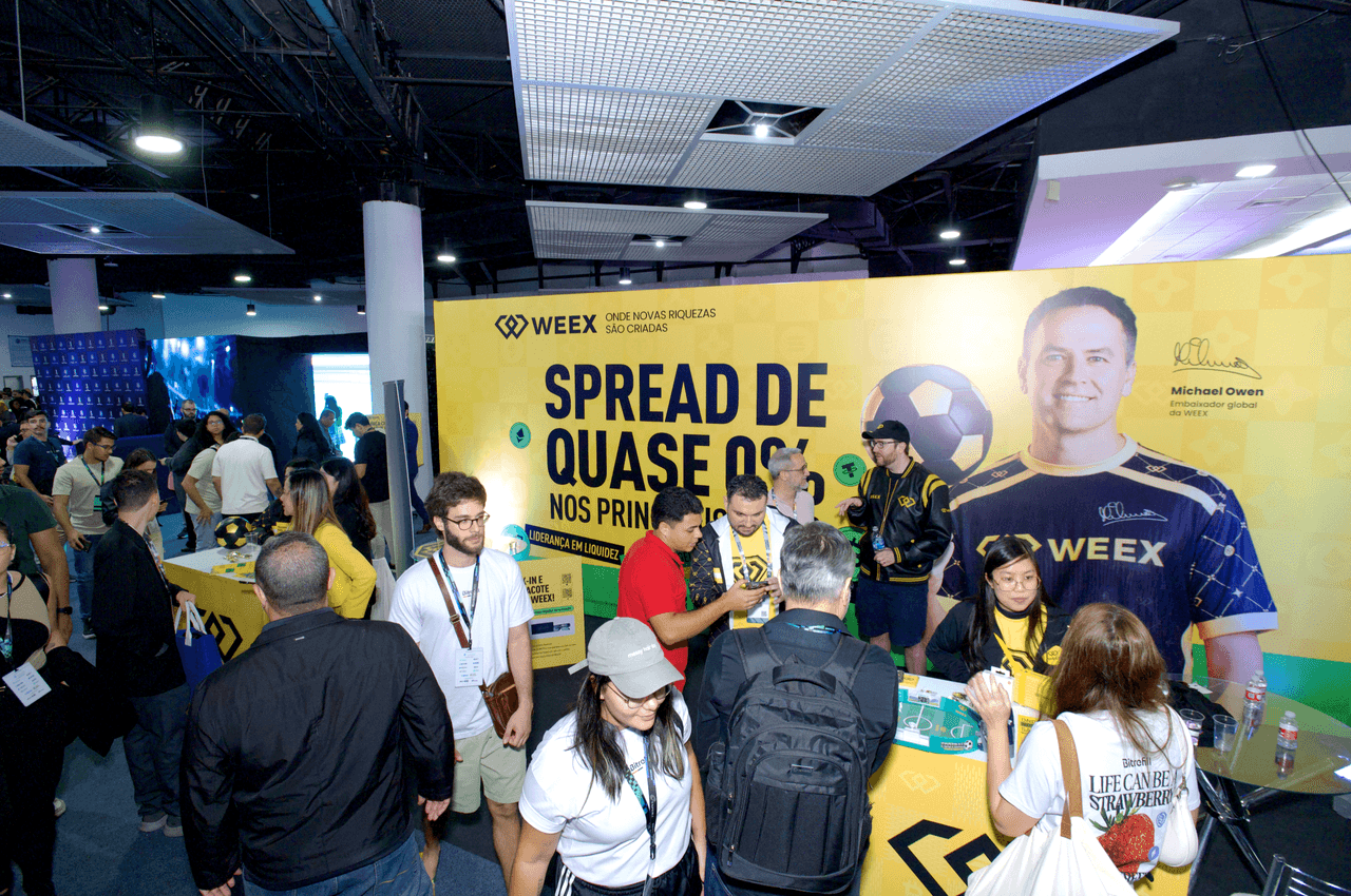 WEEX 在 BlockchainRIO 2025 大放異彩