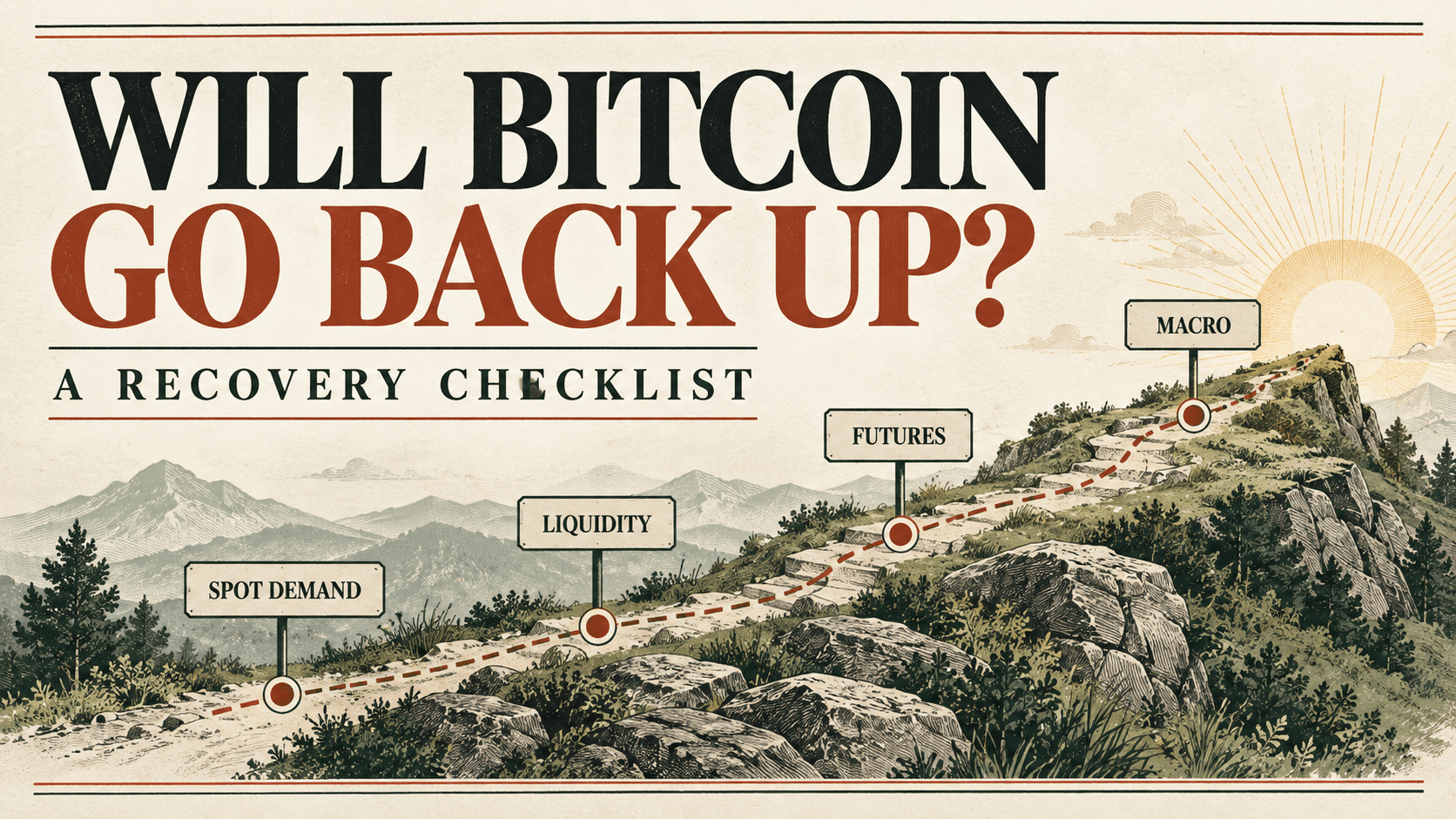 Will Bitcoin (BTC) Go Back Up in 2026? How to Tell a Real Recovery From a Short-Covering Bounce