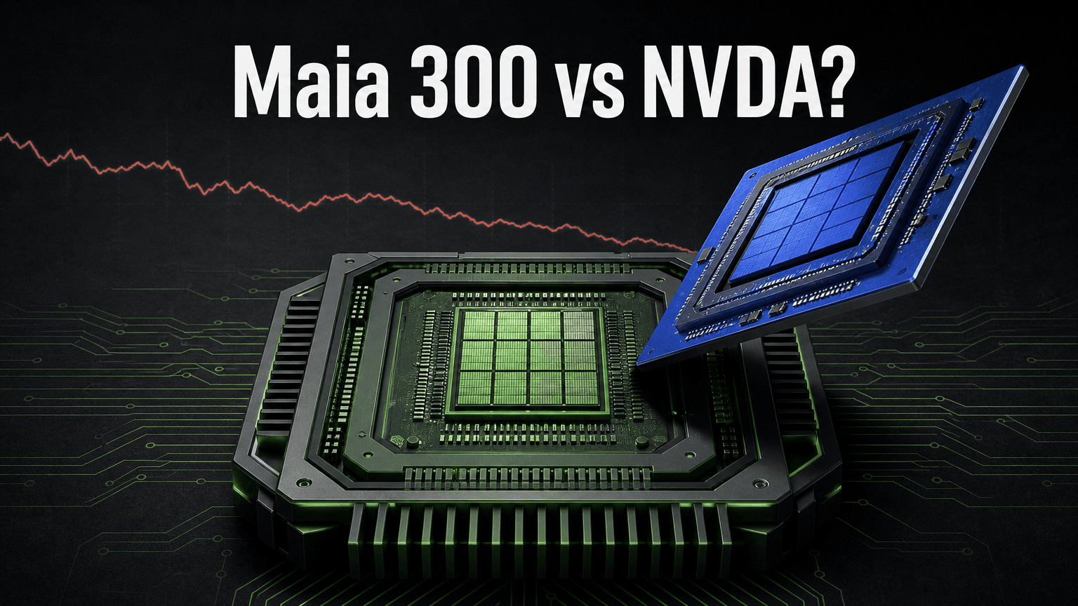 L’action Nvidia chute après Maia 300 de Microsoft : le silicium sur mesure menace-t-il vraiment NVDA ?