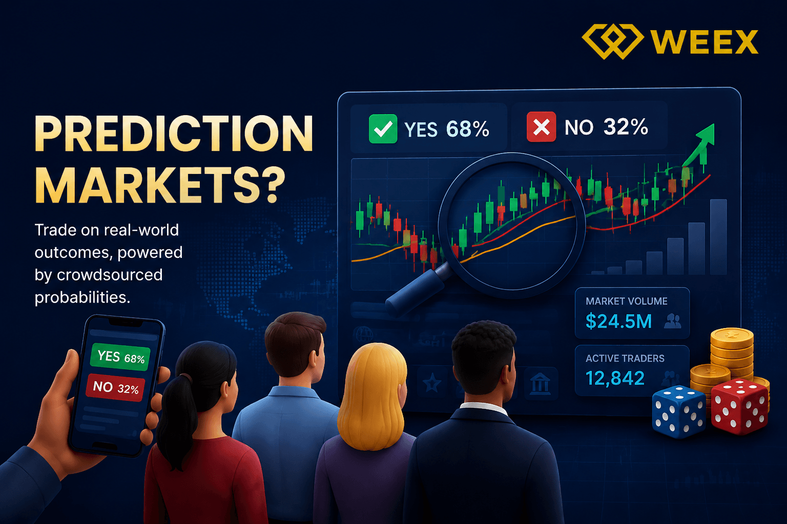 Les marchés de prédiction sont-ils l'avenir de la finance ou simplement des jeux d'argent ?