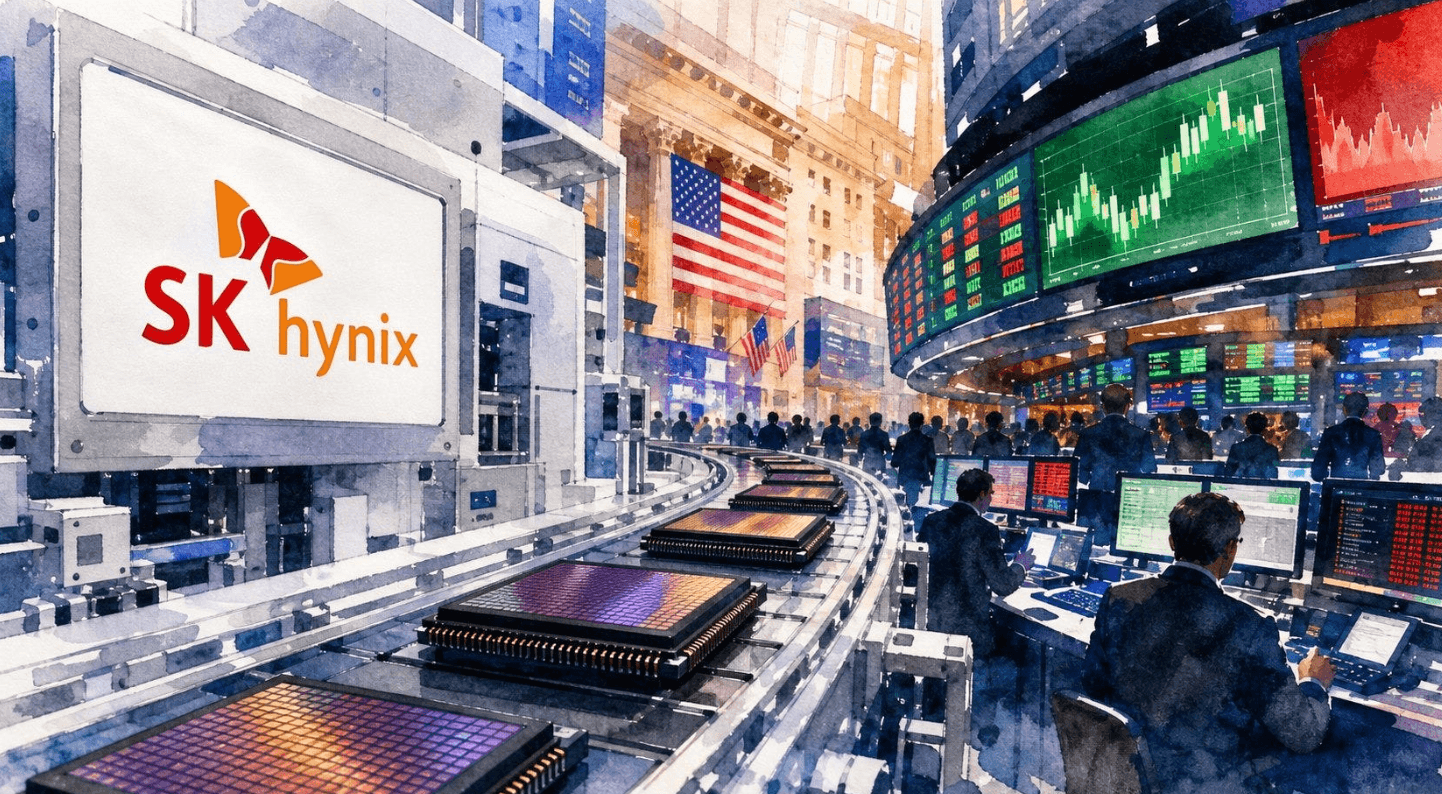 Акции SK Hynix падают на 4%: лидеры ИИ призвали замедлить его развитие