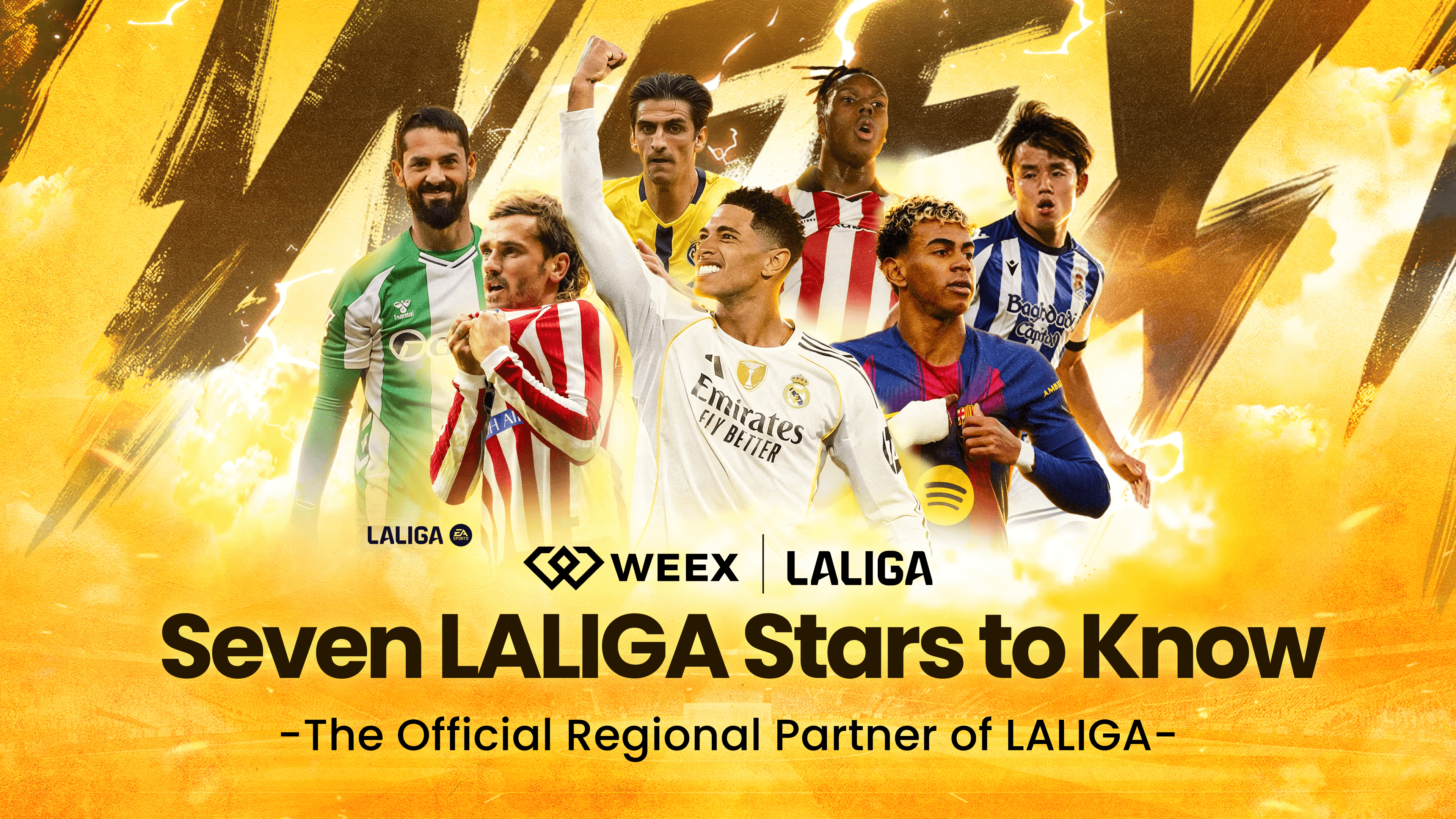 Do futebol de elite à negociação profissional de criptomoedas: por que razão a WEEX estabelece parceria com a LALIGA