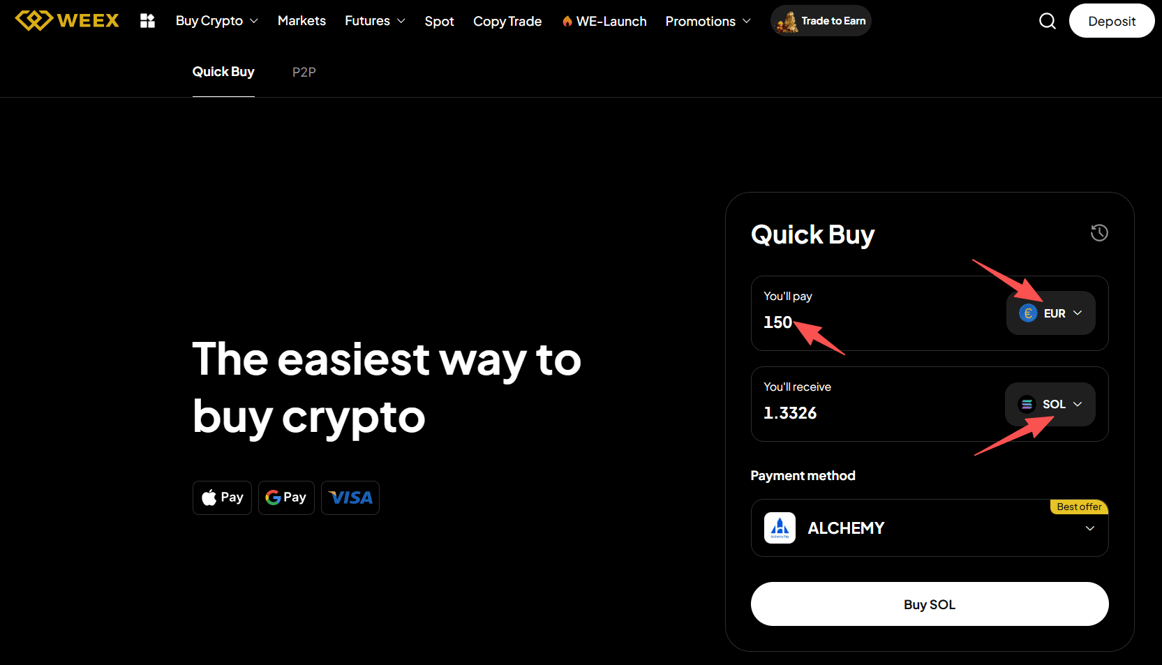 Qu'est-ce que WEEX OTC et comment acheter du SOL en EUR sur WEEX OTC ?