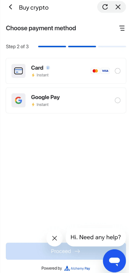 Étape 5 : Comment acheter du SOL en USD sur WEEX OTC ? Version de l'application