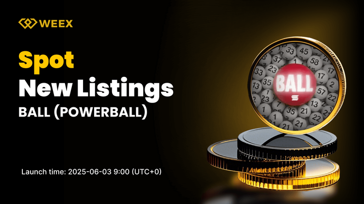 POWERBALL (BALL) Joins WEEX Spot with BALL USDT Trading Going Live