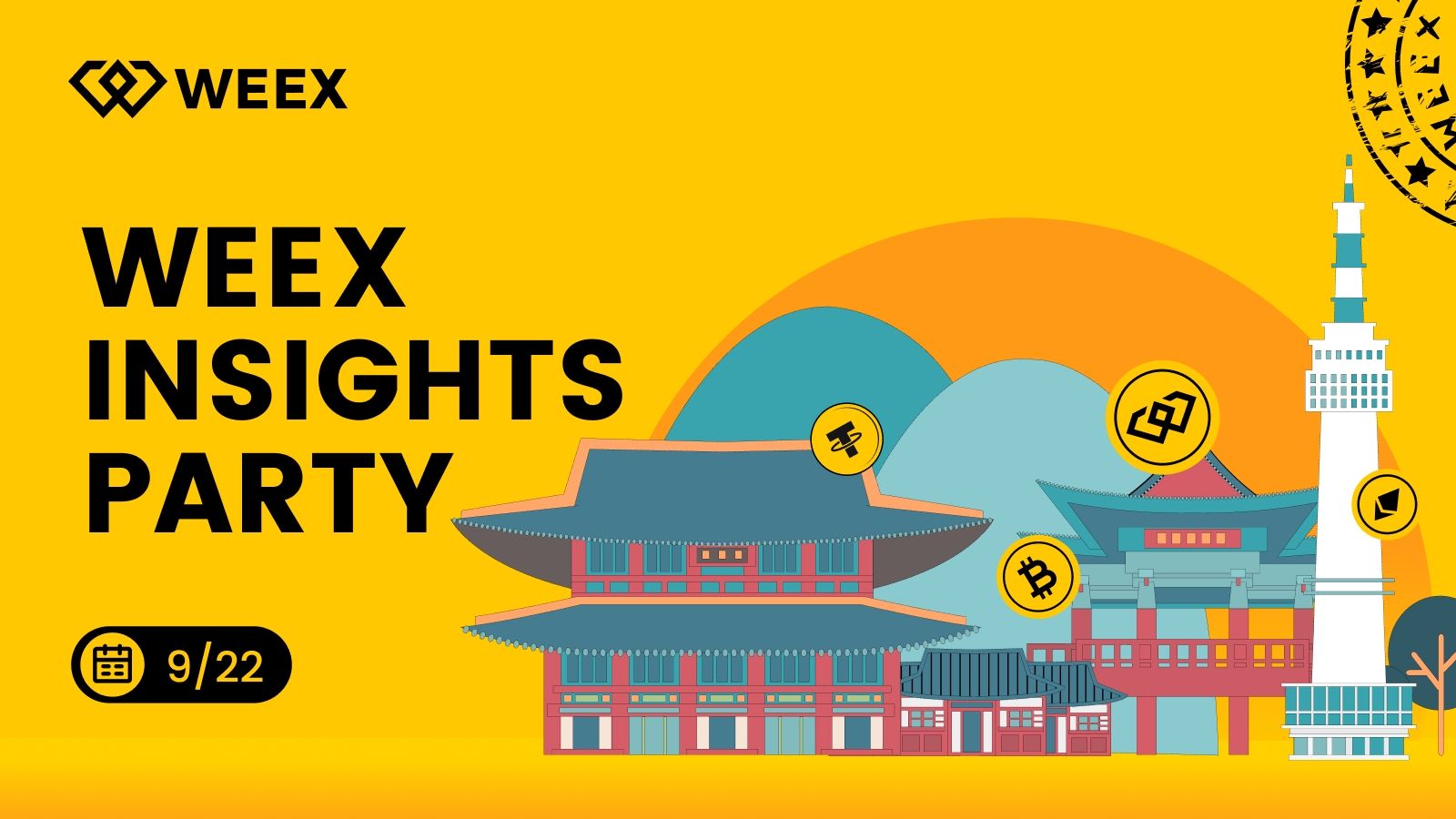 WEEX Insights : soirée blockchain 2025 · Séoul